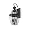 Z-Lite Westover 2 Light Outdoor Wall Sconce, Black & Clear Beveled 580M-BK - alternate 3
